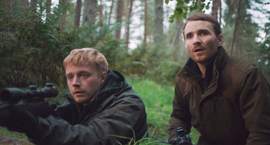 Vaughn and Marcus hunting in Calibre movie (2018)